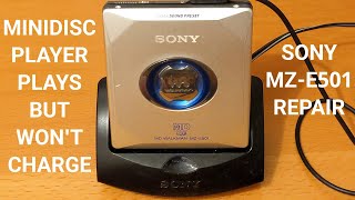 Fixing a noncharging Walkman Minidisc Player [upl. by Rector]