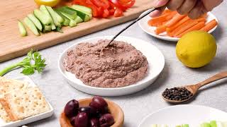 Kalamata Olive Hummus Recipe [upl. by Aural]