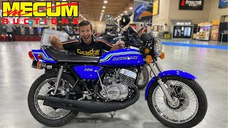 Mecum Motorcycle Auction 2022 [upl. by Barrus]