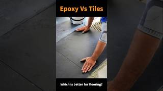 Epoxy Vs Tiles  Tile Vs Epoxy Coating EpoxyVsTile EpoxyCoating TileVsEpoxy Flooring epoxyresin [upl. by Cristiano27]