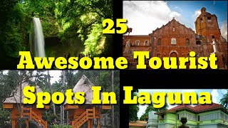 25 Awesome Tourist Spots In LagunaPhilippines [upl. by Bria]