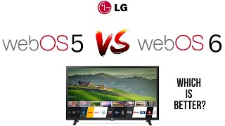 LG WebOS 5 vs WebOS 6 LG Smart TV [upl. by Arhat]