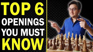 6 Best Chess Openings for Beginners  Top Moves Plans Strategy Gambits Tactics Traps amp Ideas [upl. by Pfeffer]