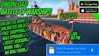 Dwonload Battle of Warships Mod Menu v17222 Terbaru 2023  Unlimited Money amp No Password [upl. by Charo]