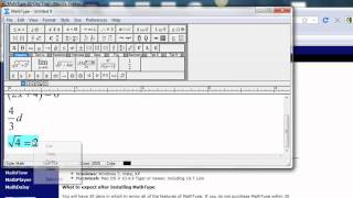 How to install and use MathType [upl. by Wooldridge392]