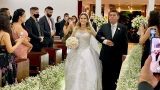 Linda Entrada da Noiva  Marcha Nupcial  Ave Maria Instrumental [upl. by Melamed858]