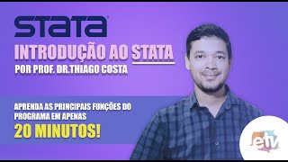 STATA Introdução ao Stata completo [upl. by Edny]