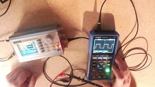 Owon HDS242S pt 2  Oscilloscope functions [upl. by Laden]