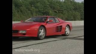 Motorweek 1993 Ferrari 512TR Road Test [upl. by Renata]