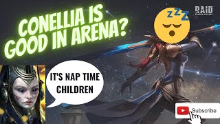 CONELLIA ARENA GUIDE IS SHE GOOD FOR CURRENT META  RAID SHADOW LEGENDS [upl. by Eanrahc]