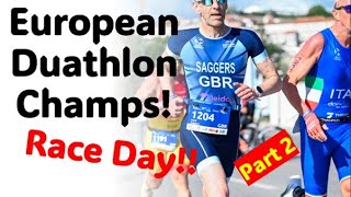 Race Day European Sprint Duathlon Champs [upl. by Photina]