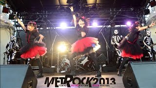 BABYMETAL First outdoor Live Wakasu park May 26 2013 [upl. by Dlarrej408]