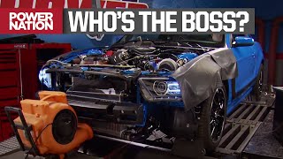 Twin Turbo Kit Adds 550 HP To A Boss 302  Engine Power S1 E7 [upl. by Aleck]