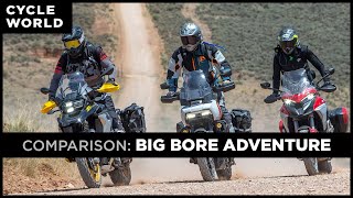 2021 BigBore Adventure  Comparison [upl. by Nosaj]