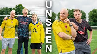 100 Shots vs Aaron Ramsdale  UNSEEN FOOTAGE [upl. by Ob]