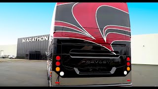 First Luxury RV Built on the New X3 Marathon Coach 1317 [upl. by Carolynne]