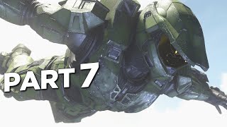 HALO INFINITE Campaign Walkthrough Gameplay Part 7  FREEFALL FULL GAME [upl. by Irianat]