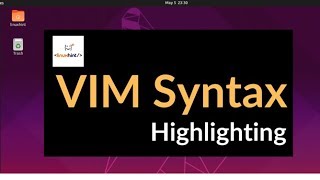VIM Syntax Highlighting [upl. by Lebasy]