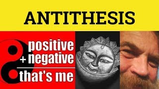 🔵 Antithesis  Antithesis Meaning  Antethesis In Rhetoric  Antithesis Examples [upl. by Nafets]