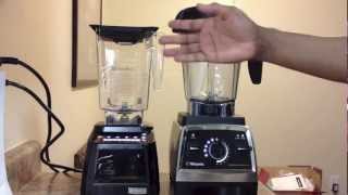 Vitamix Professional Series 750 vs Blendtec Designer Series SHOWDOWN [upl. by Nuahsal402]