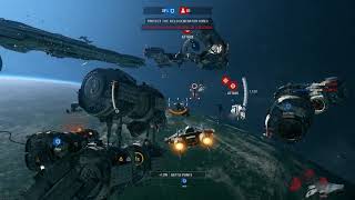 Star Wars Battlefront II Starfighter Assault 38 Resistance 1080 HD [upl. by Craggy623]