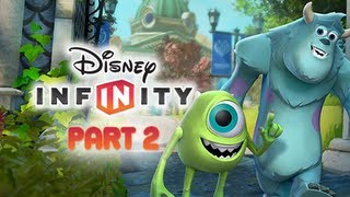 Disney Infinity Gameplay Walkthrough Part 2  Monsters University Play Set World [upl. by Keven]