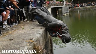 Why Was the Colston Statue Thrown into Bristol Harbour [upl. by Bobbee]