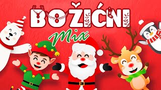 BOŽIĆNI MIX Dječjih Pjesmica i Edukativnih Videa 🎄🎁❄️ Učimo Pjevamo i Zabavljamo se u Božićnom Duhu [upl. by Emmer]