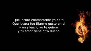 Que Locura Enamorarme De Ti Eddie Santiago Letra [upl. by Avlasor578]