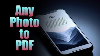 Turn Any Photos into a PDF in Seconds iPhone amp iOS tutorial [upl. by Subocaj]