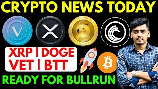 💥Massive Crypto Updates XRP  DOGE  Vechain VET  BitTorrent BTT Coin Investors Must Watch 🎯 [upl. by Decca]