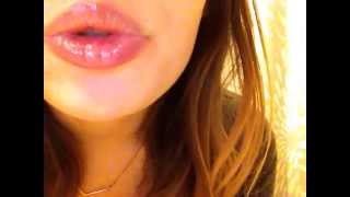 Up Close Lip SmackingMouth SoundsGlossy Lips ASMR [upl. by Aeslehc202]