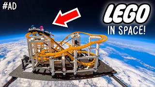 Working LEGO Rollercoaster IN SPACE [upl. by Ariada]