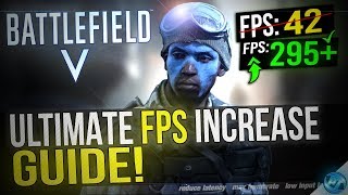 🔧 Battlefield V Dramatically increase performance  FPS with any setup BFV  BF5 FPS Boost [upl. by Fifi496]