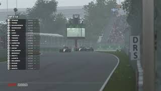 Jarno Opmeer Crashes From The Lead In F1 Esports [upl. by Publus]