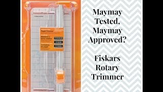 Maymay Tested Maymay Approved  Fiskars Rotary Cutter Review [upl. by Brandes10]