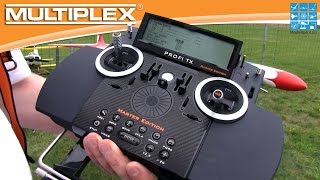 PROFI TX 16 Master Edition von MULTIPLEX Modellsport Video Testbericht [upl. by Anihcak818]