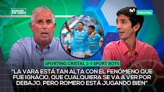 SPORTING CRISTAL SUMÓ SU PRIMERA VICTORIA EN LA LIGA1 2025 ANTE SPORT BOYS  DESPUÉS DE TODO ⚽🎙️ [upl. by Cas167]