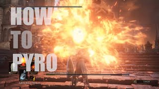 Dark Souls 3 actual Guide Pyromancer PvE [upl. by Casmey]