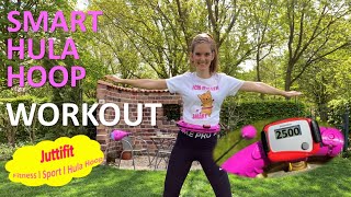 SMART HULA HOOP Workout I 20 Minuten I 2500 Runden [upl. by Clippard177]