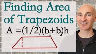 Trapezoid Area Formula with Examples [upl. by Ayamahs]