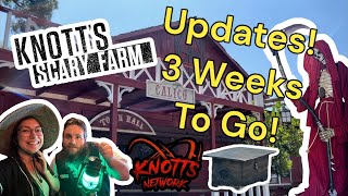 Knotts Berry Farm Updates amp Scary Farm Updates Camp Snoopy Hotel Pool Summer Nights amp More [upl. by Eadie915]