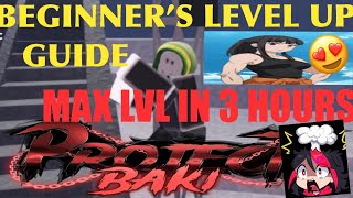 Beginner’s Leveling Guide  Project Baki 3 [upl. by Noral729]