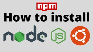 Install Nodejs and npm in Ubuntu 2004 LTS  2010  2104  Linux  For React Web Development [upl. by Twila968]