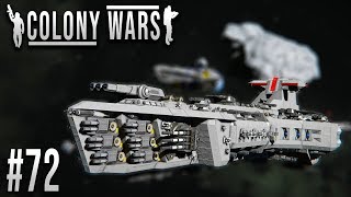 Space Engineers Colony Wars  VENGEANCE Dreadnought Overview [upl. by Lynsey]