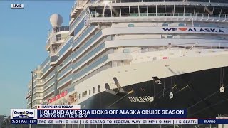 Holland America starts Alaska cruise season [upl. by Bertilla]