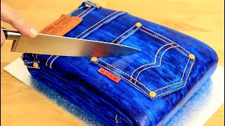 3D JEANS CAKE  Realistic Cakes That Looks Like Everyday Objects [upl. by Ariela620]