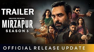 MIRZAPUR Season 3 Official Trailer  Release Date amp Everything You Want To Know  Amazon Prime [upl. by Drofwarc782]