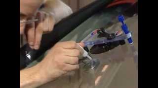 Windshield crack repair  opravy prasklin autoskel [upl. by Witcher]