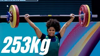 Com 253kg Laura Amaro Garantiu Vaga em Paris 2024 no LPO [upl. by Heaps]